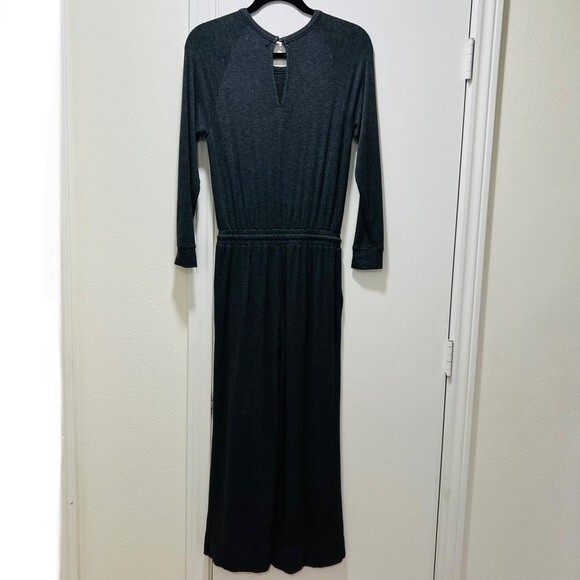 Lou & Grey LOFT Signaturesoft Long Sleeve Casual Jersey Jumpsuit in Women's XS - Picture 7 of 9